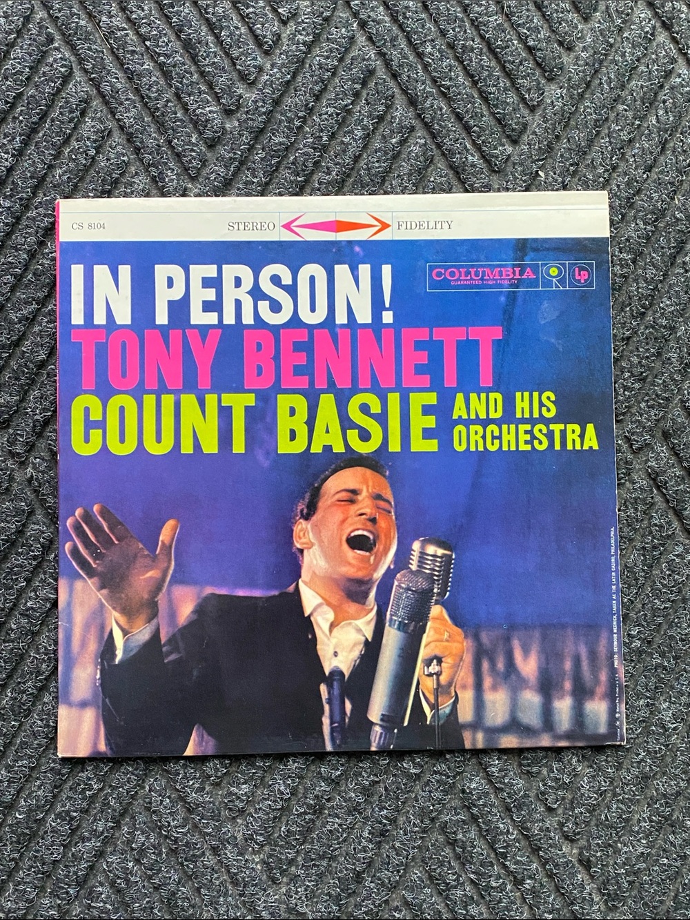 Tony Bennett & Count Basie - In Person! Vinyl LP